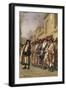 Dervishes' Chorus Begging Alms in Tashkent, 1870-Vasili Vasilyevich Vereshchagin-Framed Giclee Print