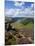 Derwent Edge, Ladybower Reservoir, and Purple Heather Moorland in Foreground, Peak District Nationa-Neale Clark-Mounted Photographic Print