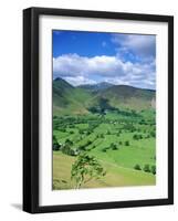 Derwent Fells from Cat Bells, Lake District National Park, Cumbria, England, UK-Neale Clarke-Framed Photographic Print