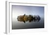 Derwent Island Autumn Reflections in Derwent-null-Framed Photographic Print