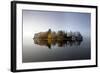 Derwent Island Autumn Reflections in Derwent-null-Framed Photographic Print