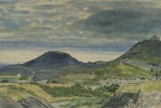 Spanish Landscape, 1912-Derwent Lees-Framed Giclee Print