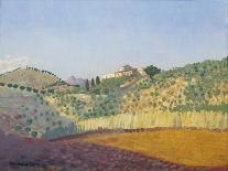 Spanish Landscape, 1912-Derwent Lees-Giclee Print