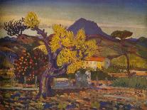 Spanish Landscape, 1912-Derwent Lees-Framed Giclee Print