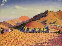 Spanish Landscape, 1912-Derwent Lees-Mounted Giclee Print