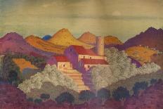 Spanish Landscape, 1912-Derwent Lees-Stretched Canvas