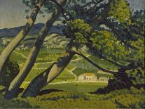 Spanish Landscape, 1912-Derwent Lees-Mounted Giclee Print