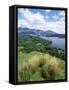 Derwent Water and Lonscale Fell from Cat Bells, Lake District National Park, Cumbria, England-Neale Clarke-Framed Stretched Canvas