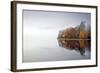 Derwent Water Autumn Colours Reflected in Water-null-Framed Photographic Print