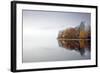 Derwent Water Autumn Colours Reflected in Water-null-Framed Photographic Print