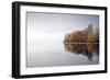 Derwent Water Autumn Colours Reflected in Water-null-Framed Photographic Print