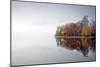 Derwent Water Autumn Colours Reflected in Water-null-Mounted Photographic Print