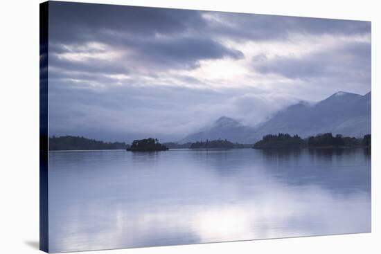 Derwent Water in the Lake District National Park, Cumbria, England, United Kingdom, Europe-Julian Elliott-Stretched Canvas