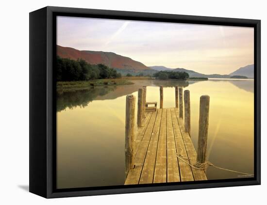 Derwent Water, Lake District, Cumbria, England-Peter Adams-Framed Stretched Canvas