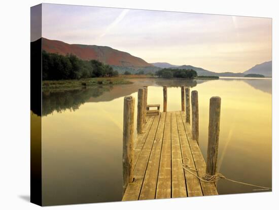 Derwent Water, Lake District, Cumbria, England-Peter Adams-Stretched Canvas