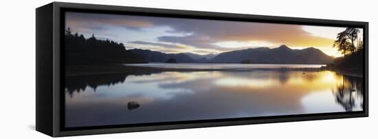 Derwent Water, Lake District, Cumbria, England-Peter Adams-Framed Stretched Canvas