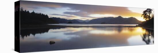 Derwent Water, Lake District, Cumbria, England-Peter Adams-Stretched Canvas