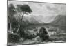 Derwent Water, Lake District-Thomas Allom-Mounted Art Print