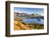 Derwent Water Skiddaw and Blencathra, Lake District National Park, Cumbria-Adam Burton-Framed Photographic Print