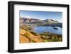 Derwent Water Skiddaw and Blencathra, Lake District National Park, Cumbria-Adam Burton-Framed Photographic Print