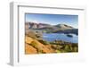 Derwent Water Skiddaw and Blencathra, Lake District National Park, Cumbria-Adam Burton-Framed Photographic Print