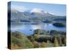 Derwent Water, with Blencathra Behind, Lake District, Cumbria, England, UK-Roy Rainford-Stretched Canvas