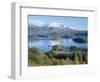 Derwent Water, with Blencathra Behind, Lake District, Cumbria, England, UK-Roy Rainford-Framed Photographic Print