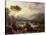 Derwent Water-Arthur Hughes-Stretched Canvas