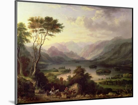 Derwent Water-Arthur Hughes-Mounted Giclee Print