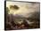 Derwent Water-Arthur Hughes-Framed Stretched Canvas