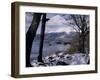 Derwentwater and Skiddaw in Winter, Lake District National Park, Cumbria, England-James Emmerson-Framed Photographic Print