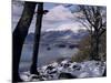 Derwentwater and Skiddaw in Winter, Lake District National Park, Cumbria, England-James Emmerson-Mounted Photographic Print