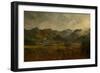 Derwentwater, Cumberland, C.1807 (Oil on Millboard)-George Howland Beaumont-Framed Giclee Print