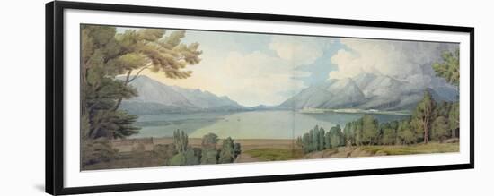 Derwentwater from the South, 1786-Francis Towne-Framed Premium Giclee Print