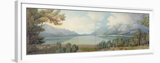 Derwentwater from the South, 1786-Francis Towne-Framed Premium Giclee Print