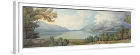 Derwentwater from the South, 1786-Francis Towne-Framed Premium Giclee Print