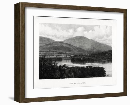 Derwentwater, Lake District, Cumbria, 1896-null-Framed Giclee Print