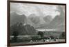 Derwentwater, Lake District-W Westall-Framed Art Print