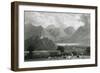 Derwentwater, Lake District-W Westall-Framed Art Print