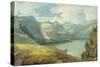 Derwentwater Looking South, 1786-Francis Towne-Stretched Canvas