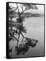 Derwentwater Reflections-null-Framed Stretched Canvas