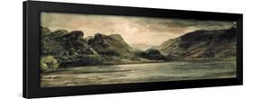 Derwentwater, Stormy Evening-John Constable-Framed Giclee Print