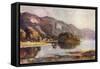 Derwentwater-Ernest W Haslehust-Framed Stretched Canvas