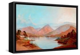 Derwentwater-James Baker Pyne-Framed Stretched Canvas