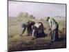 Des Glaneuses (The Gleaners)-Jean-Fran?ois Millet-Mounted Giclee Print