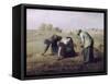 Des Glaneuses (The Gleaners)-Jean-Fran?ois Millet-Framed Stretched Canvas