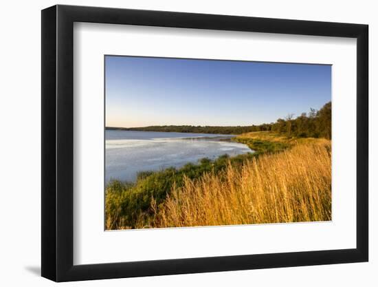 Des Lacs National Wildlife Refuge Near Kenmare, North Dakota, USA-Chuck Haney-Framed Photographic Print