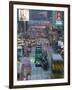 Des Voeux Road, Central, Hong Kong, China-Walter Bibikow-Framed Photographic Print