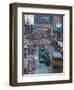 Des Voeux Road, Central, Hong Kong, China-Walter Bibikow-Framed Photographic Print