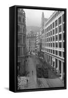 Des Voeux Road, Hong Kong-null-Framed Stretched Canvas